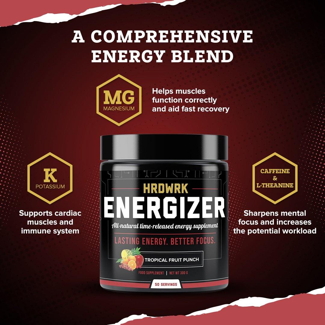 HRDWRK  Energizer - MMA Nutrition LLC
